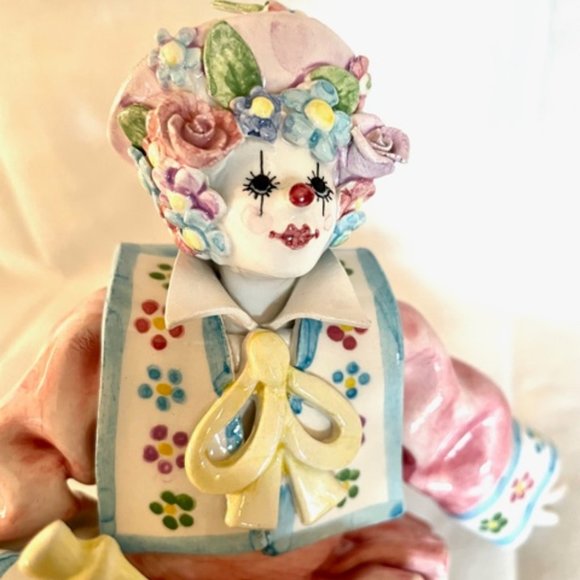Collectible Vintage Pierrot Clown made in Italy for Gumps San Francisco - Picture 6 of 10